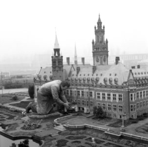 Madurodam maakt zich op voor opening Oranje krijgt grote beurt, Bestanddeelnr 913-7058