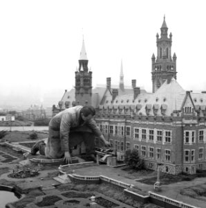 Madurodam maakt zich op voor opening Oranje krijgt grote beurt, Bestanddeelnr 913-7056