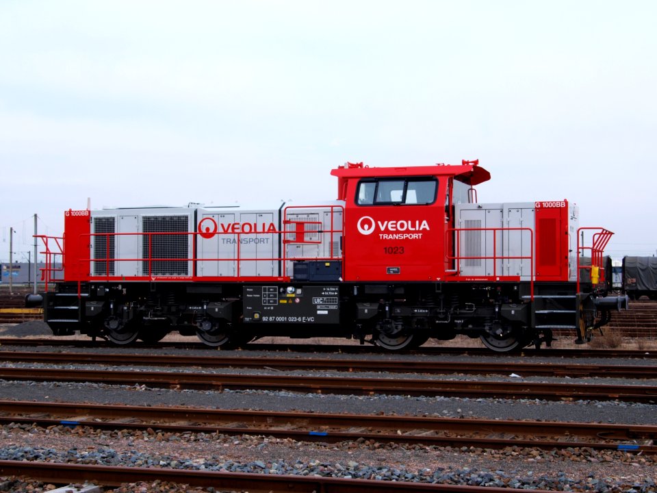 MaK G 1000BB Veolia transport 1023 14March2009