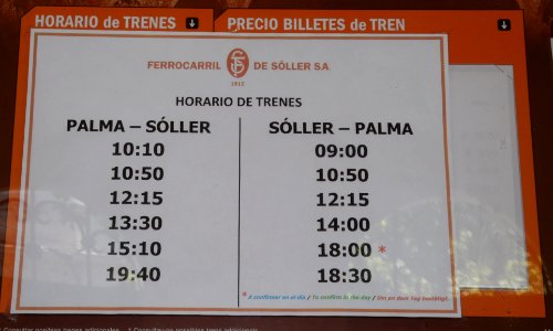 MAJORKA-FERROCARRIL PALMA-SOLLER, AB-175