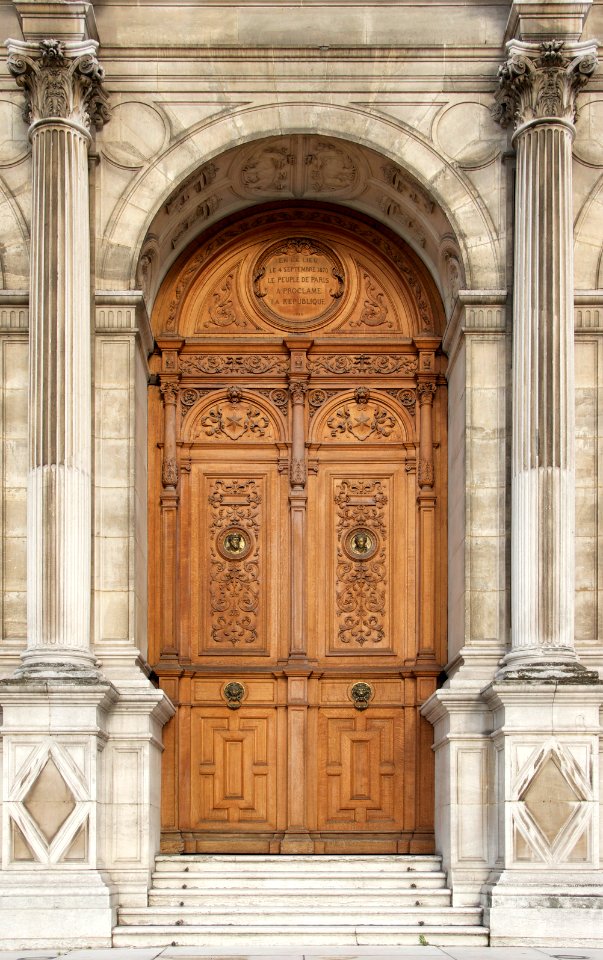 Main Gate Paris City Hall