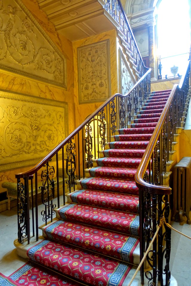 Main Staircase - Harewood House - West Yorkshire, England - DSC02060