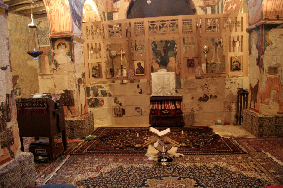 Main room in the church of Deir Mar Musa al-Habashi, No2