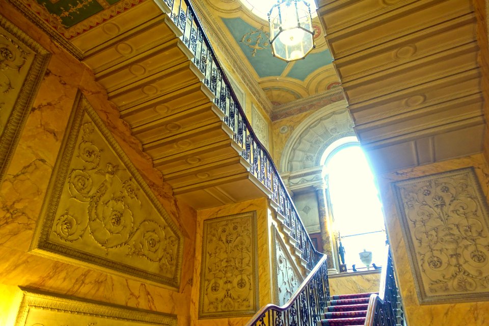 Main Staircase - Harewood House - West Yorkshire, England - DSC02064