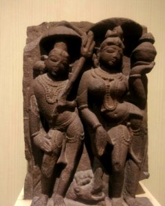 Makaresin Ganga with Varuna deva