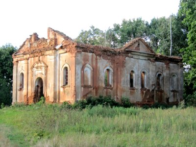 Makrany - Chyrvonaja Dubrava village - manor Woynillowicz family 01 - 2014 AD
