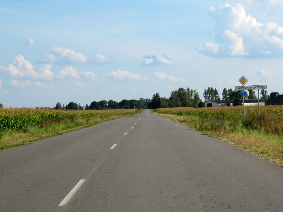 Makrany - Chyrvonaja Dubrava village - road - 2014 AD