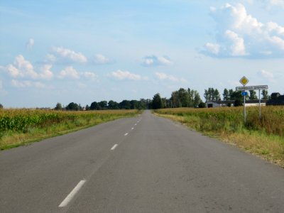 Makrany - Chyrvonaja Dubrava village - road - 2014 AD