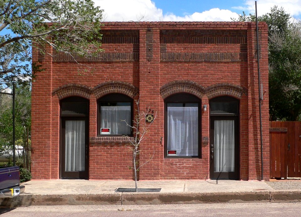 Main Street commercial bldg (Magdalena, NM) from SW 1