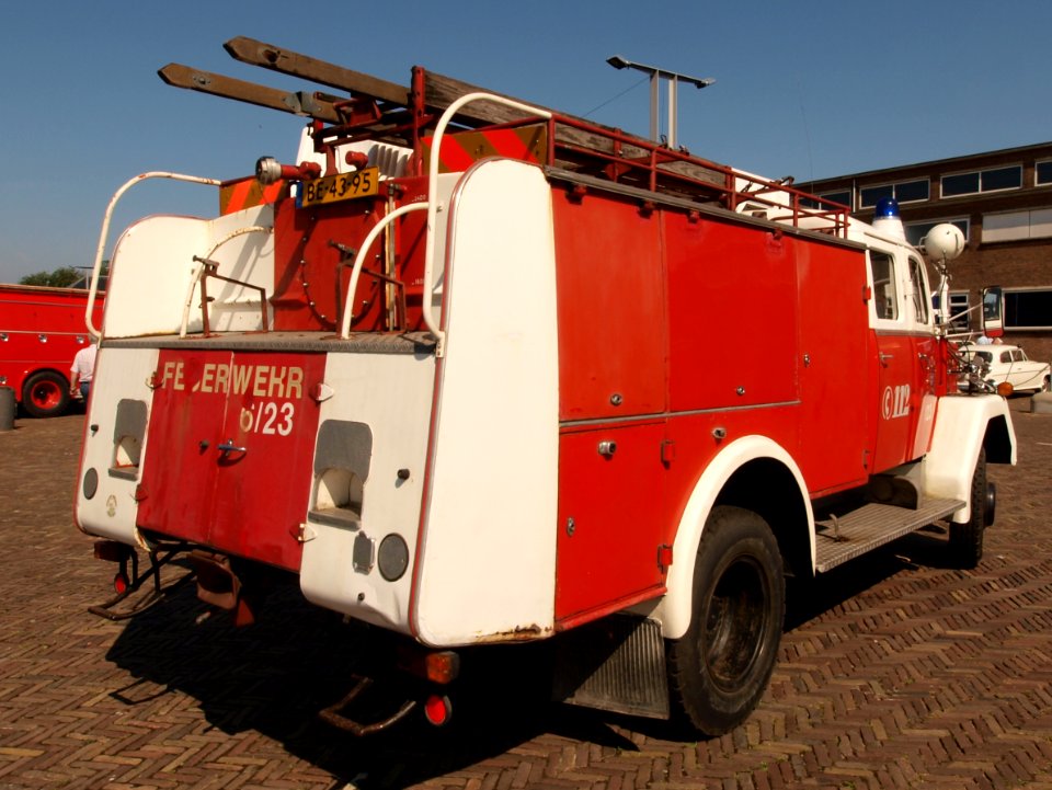 Magirus-Deutz F6L714 (1965), Dutch licence registration BE-43-95 pic6