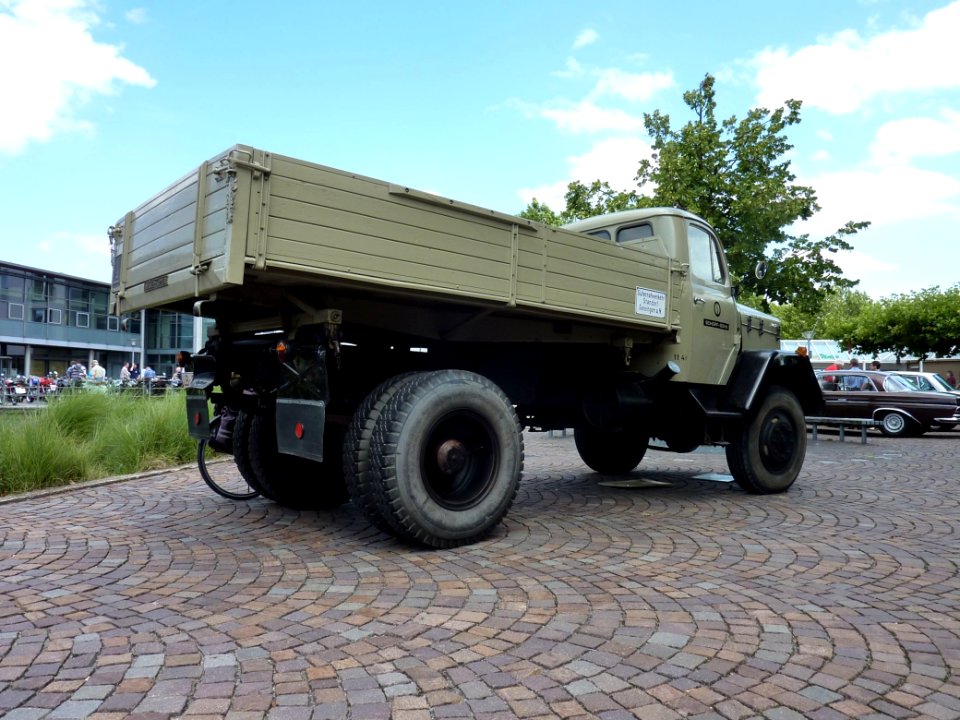 Magirus-Deutz Mercur 126 AK von hinten