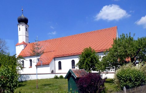 Mainburg Puttenhausen, Johanneskirche v SO, 1 photo