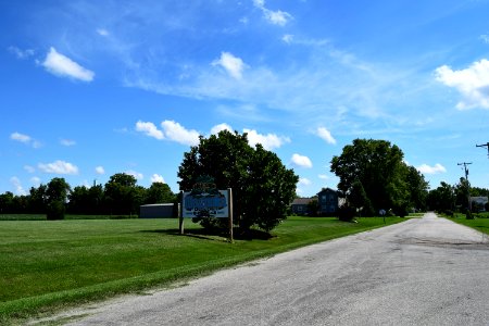 Magnolia, IL welcome sign