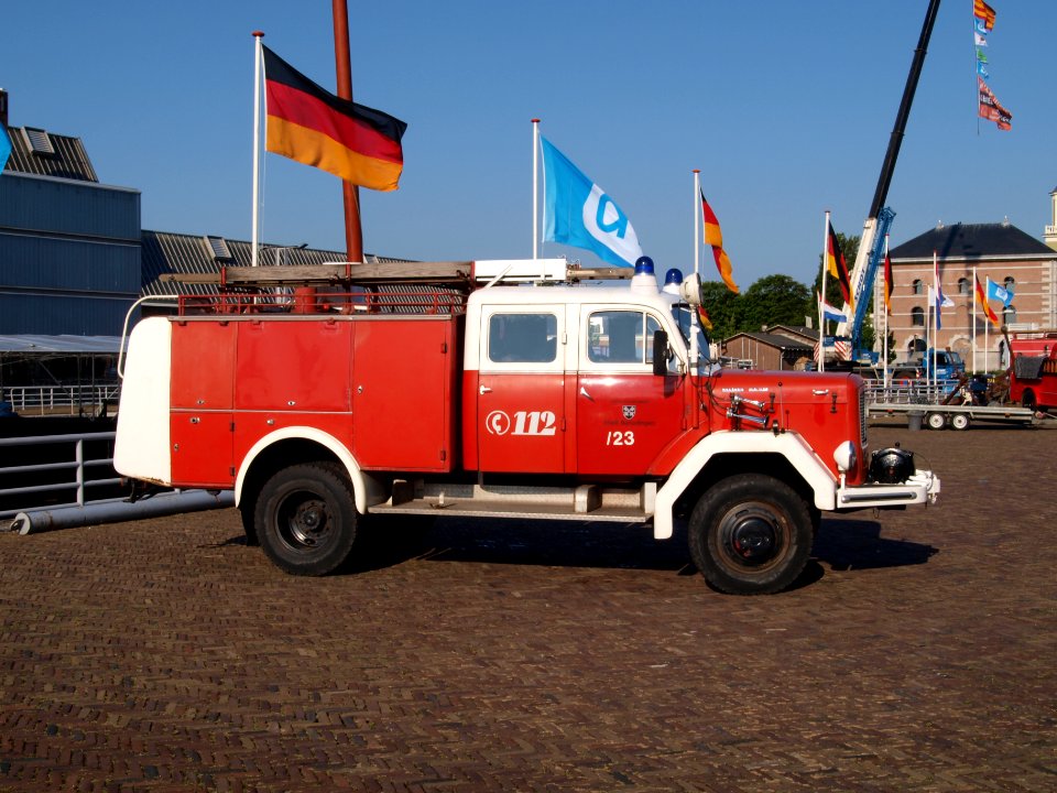 Magirus-Deutz F6L714 (1965), Dutch licence registration BE-43-95 pic4