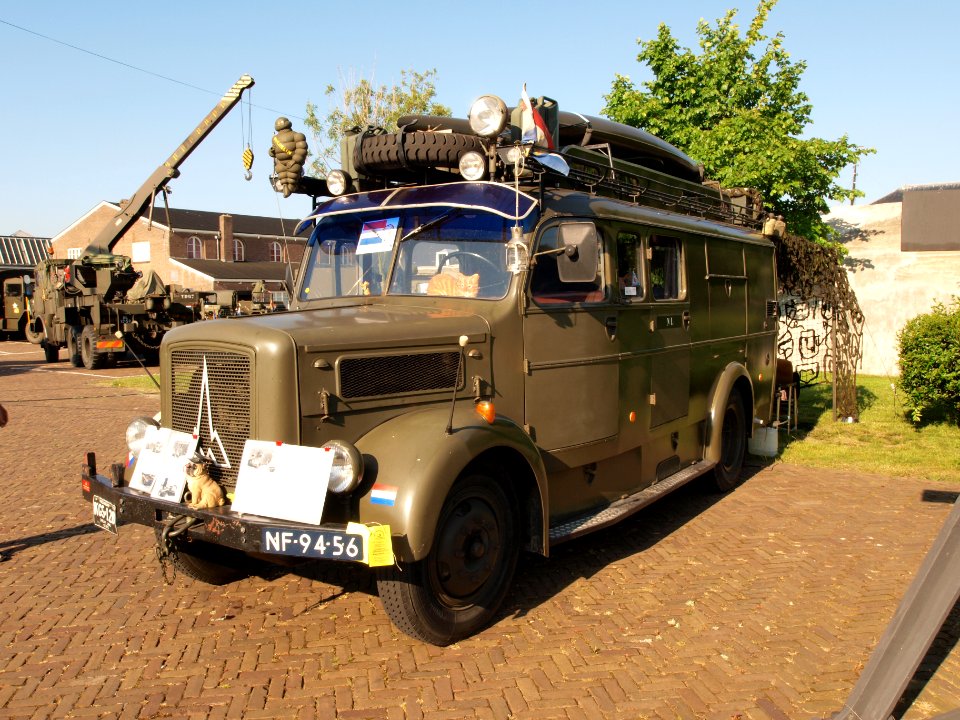 Magirus Deutz S3500 (1952), Dutch license registration NF-94-56 pic1