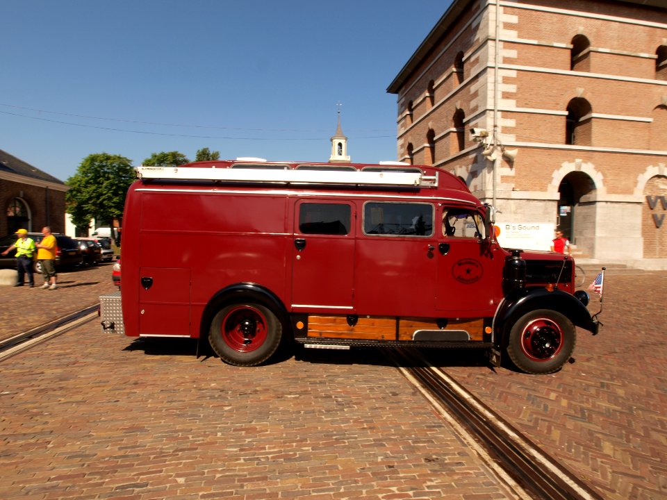 Magirus-Deutz S3500 (1952), Dutch licence registration AM-98-65 pic2