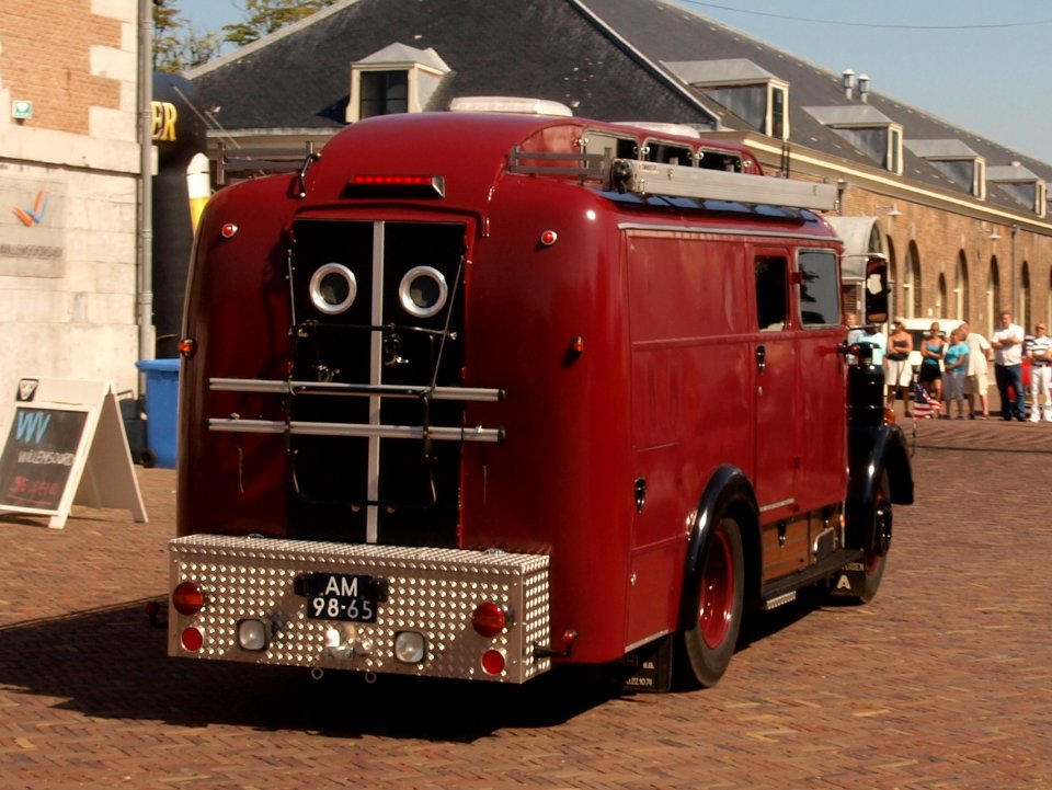 Magirus-Deutz S3500 (1952), Dutch licence registration AM-98-65 pic1