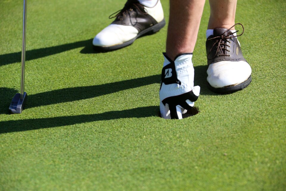 Hole lifestyle golf ball
