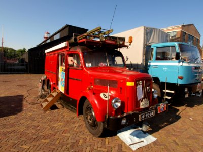 Magirus Deutz S3500 (1952), Dutch licence registration NF-95-64 pic2