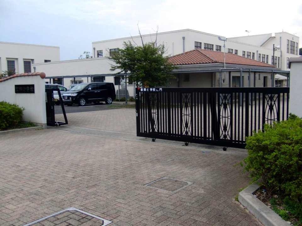 Main gate of Toyosato Elementary School