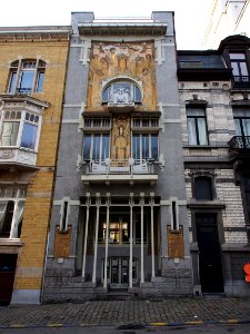 Maison Cauchie, Rues des Francs - Franken-straat 5, pic1
