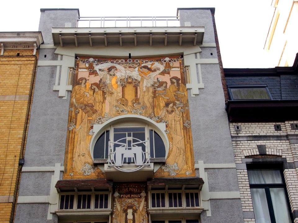 Maison Cauchie, Rues des Francs - Franken-straat 5, pic2