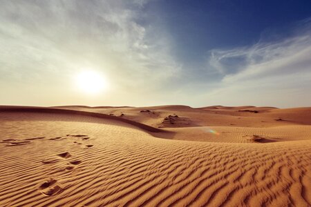 Desert dry hot photo
