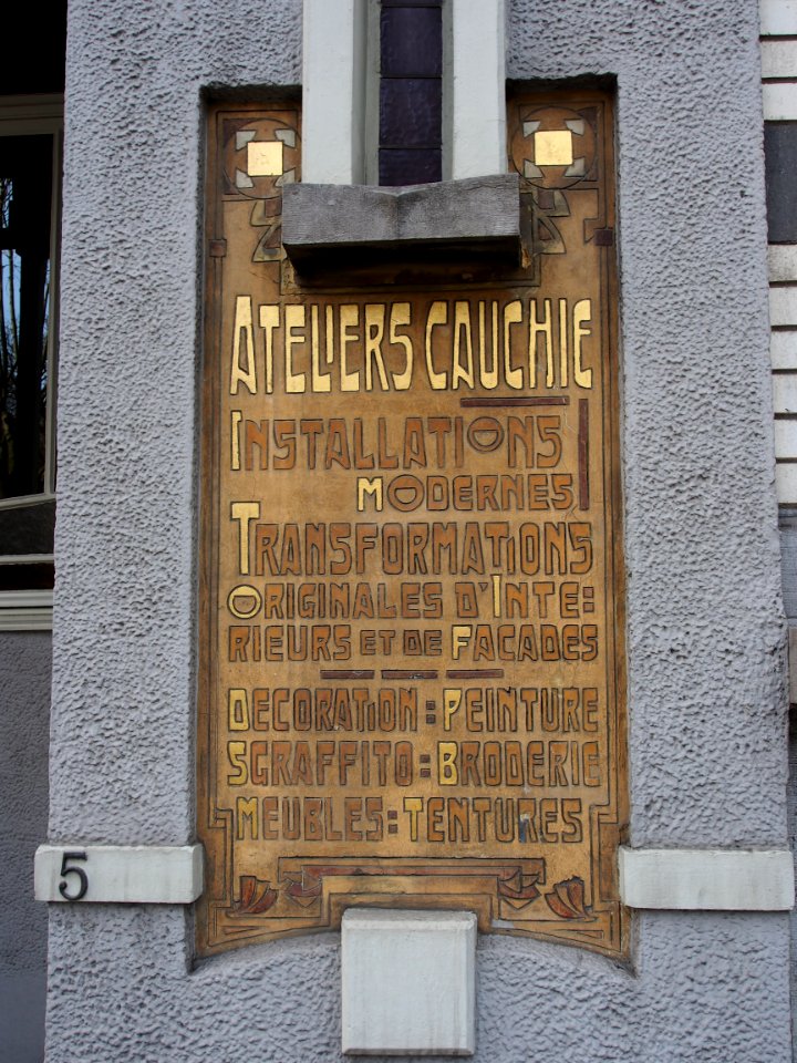 Maison Cauchie, Rues des Francs - Franken-straat 5, pic4