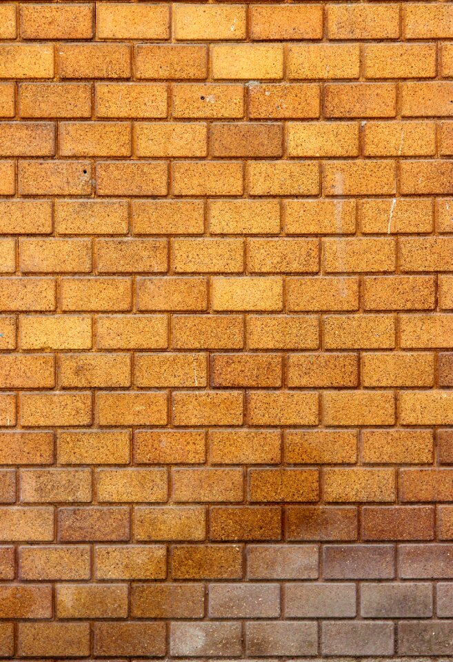 Wall brick wall orange wall