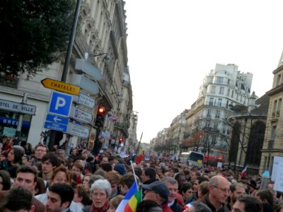 Marche républicaine 3ème arrondissement 03