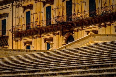 Historical italy stairs photo
