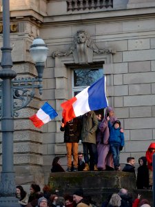 Marche suite aux attentats de janvier 2015 (Strasbourg) 01