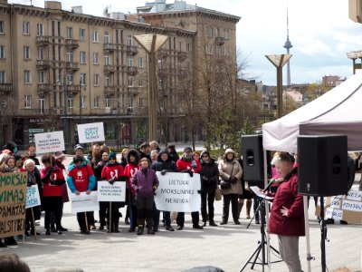 March for Science in Vilnius, 06
