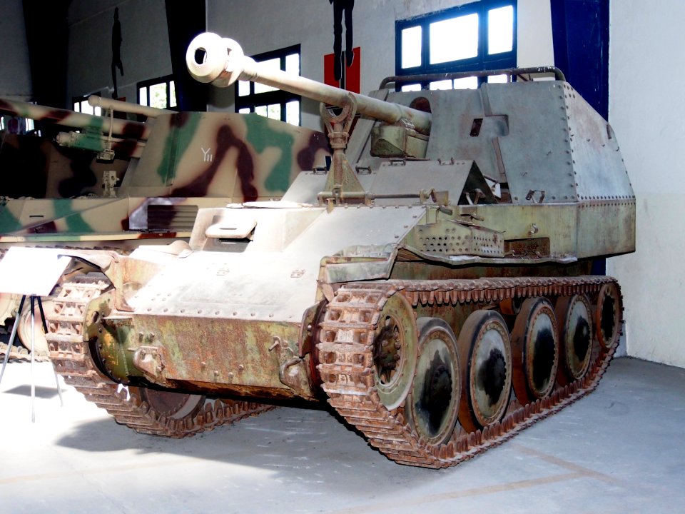 Marder III Ausf M in the Musée des Blindés, France, pic-2