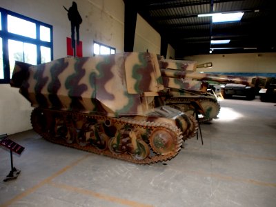 Marder on Hotchkiss H39 chassis. in the Musée des Blindés, France, pic-1
