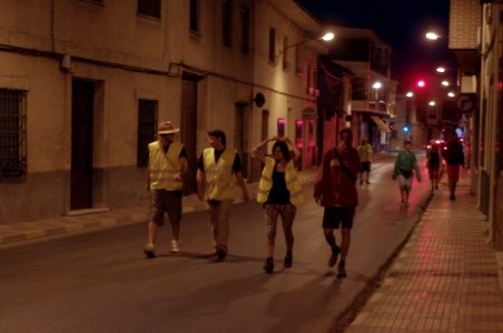Marcha indignada - Noche en la plaza 035
