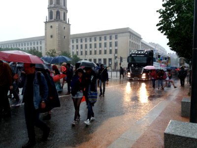 Marche des Fiertés 2019 à Lyon - Départ place Bellecour (05)