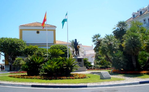 Marbella - San Pedro Alcántara, Monumento a Manuel Gutiérrez de la Concha, I Marqués del Duero 2