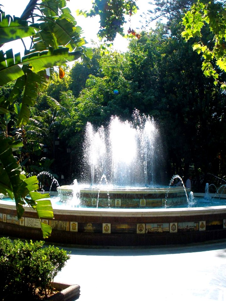 Marbella - Parque de la Alameda, Fuente Virgen del Rocío 3