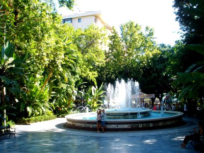 Marbella - Parque de la Alameda, Fuente Virgen del Rocío 1