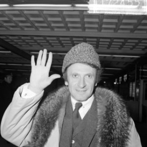 Marcel Marceau (mimespeler) op Schiphol, Marel Marceau, Bestanddeelnr 917-2455