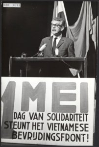 Marcus Bakker tijdens 1 mei bijeenkomst in de RAI, Bestanddeelnr 090-0747