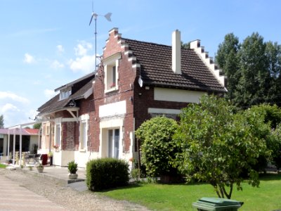 Marest-Dampcourt (Aisne) ancienne gare Marest Quierzy