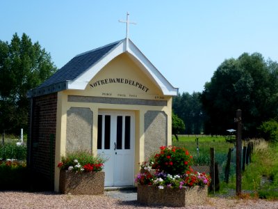 Marchiennes (Nord, Fr) Elpret, oratoire N.D.d'Elpret