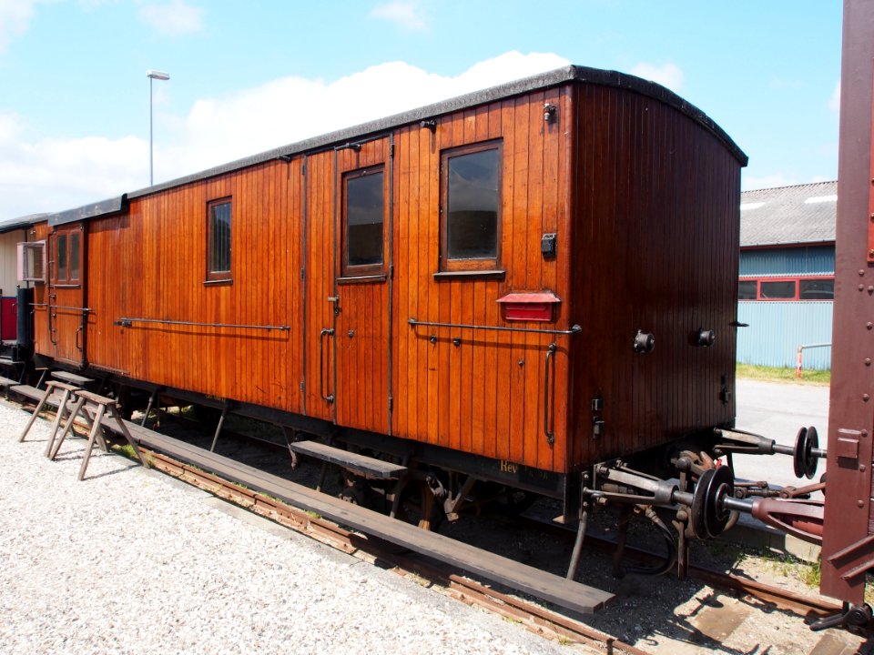 Mariager-Handest Veteranjernbane,danisch railroad car, railcar, railway carriage, wagon pic-004