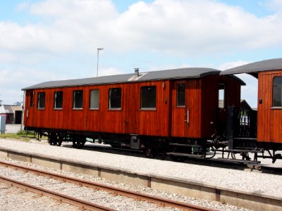 Mariager-Handest Veteranjernbane,danisch railroad car, railcar, railway carriage, wagon pic-023