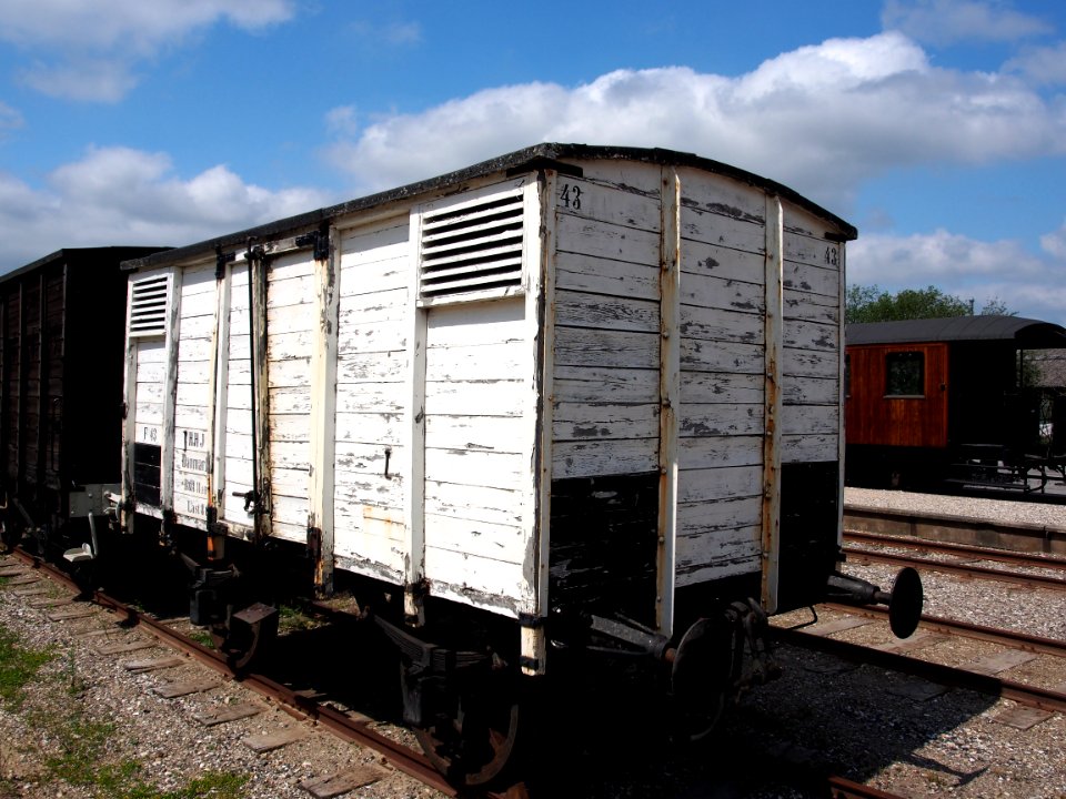 Mariager-Handest Veteranjernbane,danisch railroad car, railcar, railway carriage, wagon pic-010