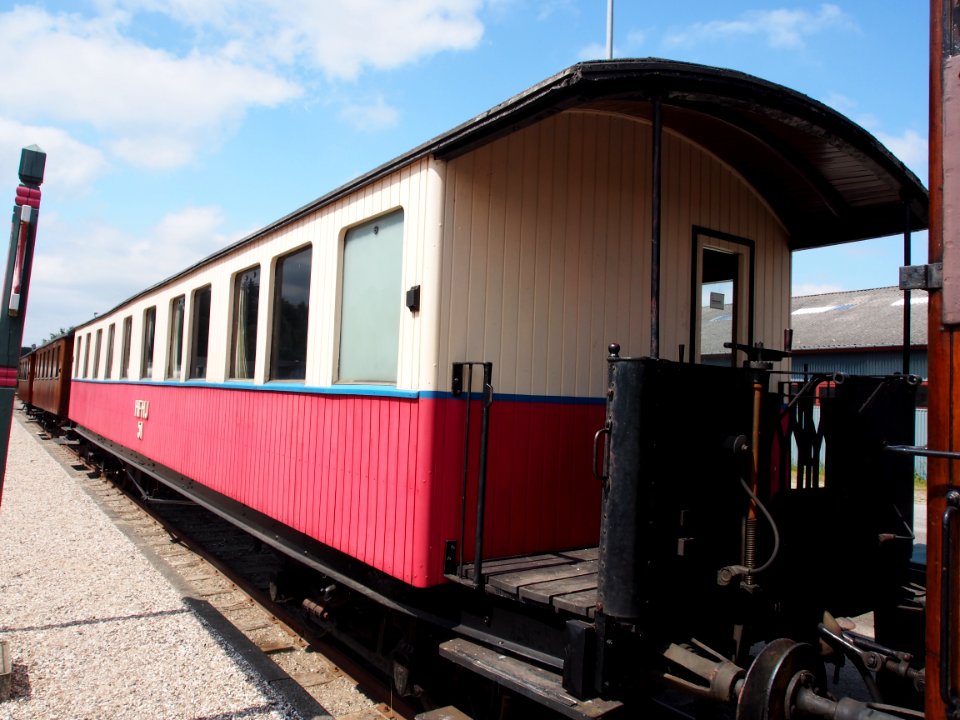 Mariager-Handest Veteranjernbane,danisch railroad car, railcar, railway carriage, wagon pic-006
