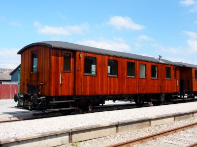 Mariager-Handest Veteranjernbane,danisch railroad car, railcar, railway carriage, wagon pic-020 photo