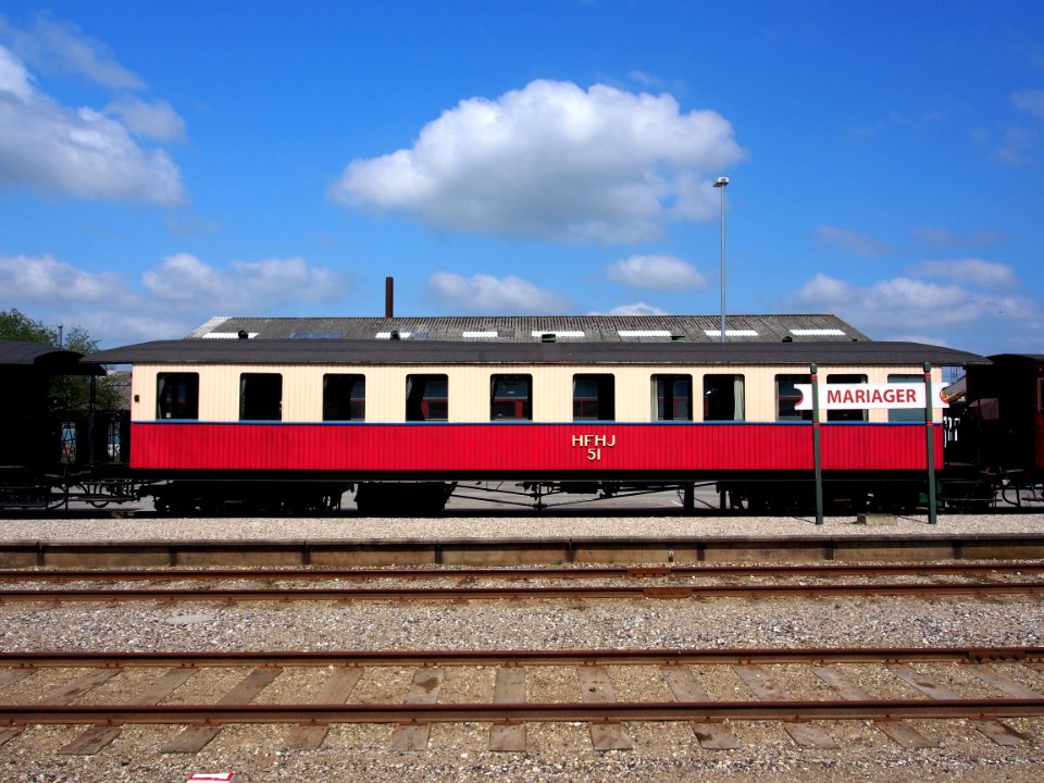 Mariager-Handest Veteranjernbane,danisch railroad car, railcar, railway carriage, wagon pic-008
